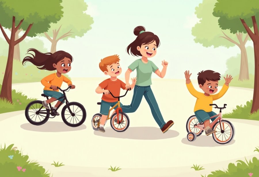 Mastering the Courage and Joy of Learning to Ride a Bike