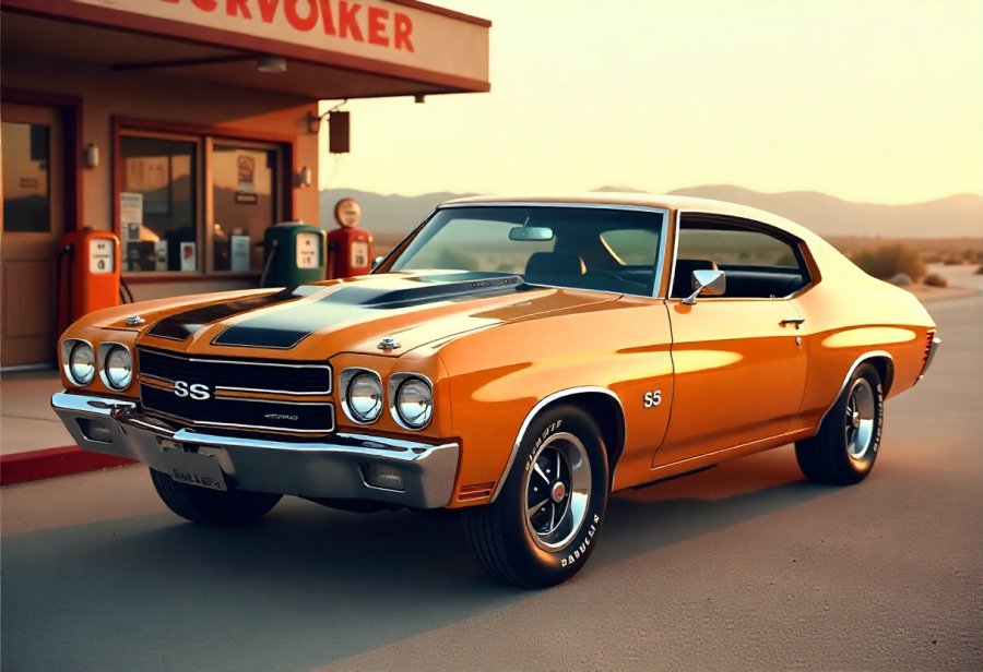 Unleashing 1970s Muscle Car Power and Timeless Style