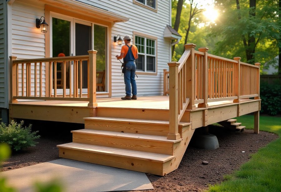 Transform Your Outdoor Space with Artistic Custom Decks